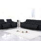 9762 DivanItalia 6 Pc Power Sofa & Loveseat - 6 Colors