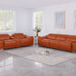 9762 DivanItalia 6 Pc Power Sofa & Loveseat - 6 Colors