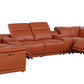 9762 DivanItalia 8 Pc Top Grain Sectional – 6 Colors