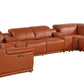 9762 DivanItalia 8 Pc Top Grain Sectional – 6 Colors