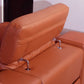 9762 Global United Leather Sofa Set - Camel