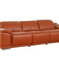 9762 Global United Leather Sofa Set - Camel