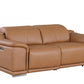 9762 Global United Leather Sofa Set - Cognac