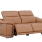 9762 Global United Leather Sofa Set - Cognac