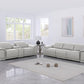 9762 DivanItalia 6 Pc Power Sofa & Loveseat - 6 Colors