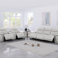 9762 DivanItalia 6 Pc Power Sofa & Loveseat - 6 Colors