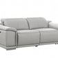 9762 Global United Leather Sofa Set - Light Gray