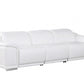 9762 Global United Leather Sofa Set - White