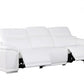 9762 Global United Leather Sofa Set - White