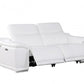 9762 Global United Leather Sofa Set - White