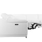 Global United 9762 Genoa 8 Pc Sectional - White