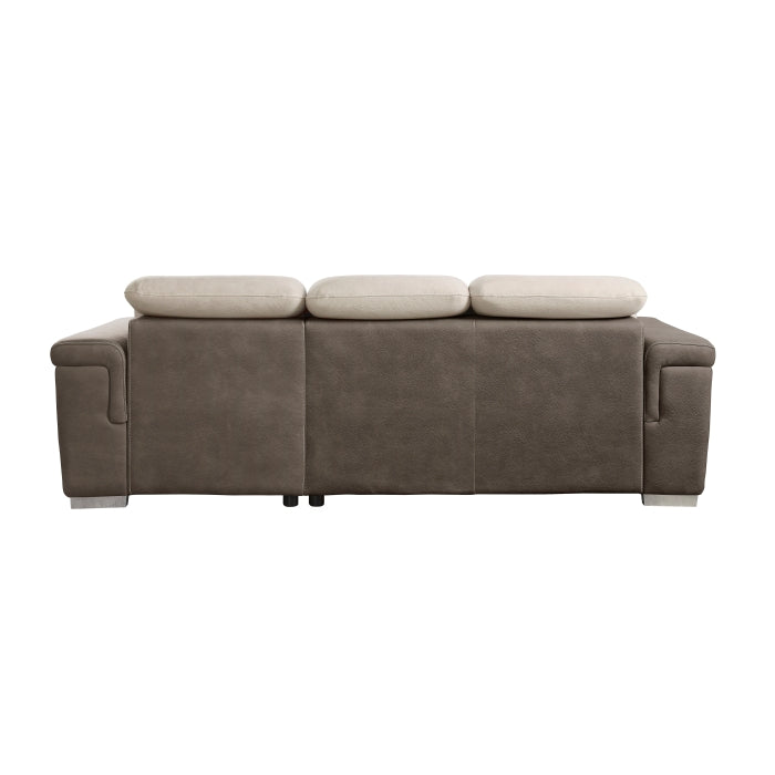 Alfio Pull-Out Sleeper Sectional by Homelegance