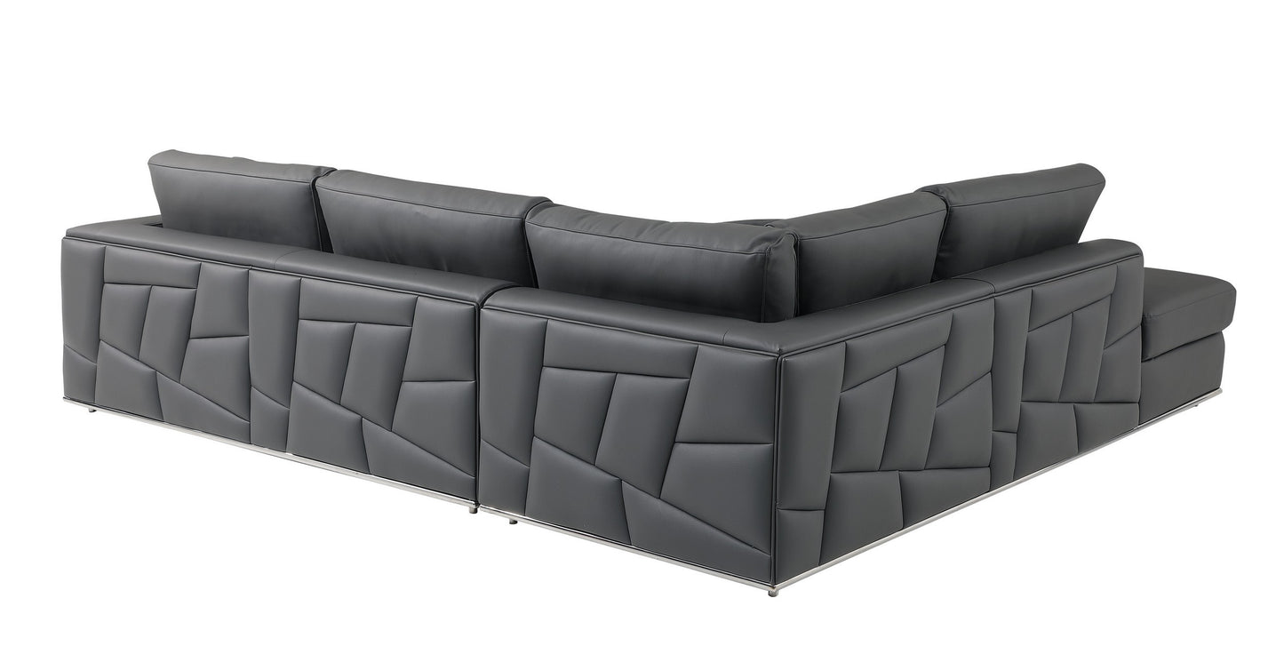 American Eagle 988 Sectional - LAF Dark Gray