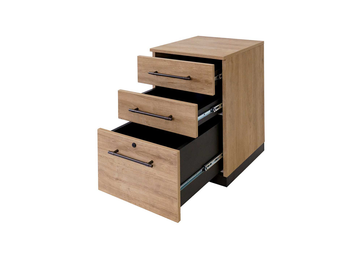 Abbott 3 Drawer Mobile File Cabinet