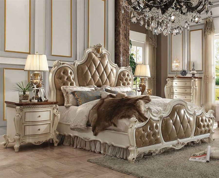 Picardy Antique Pearl Bedroom Collection by Acme