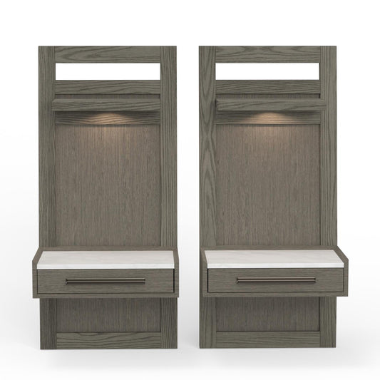 Pure Pair of Nightstand Piers BPUR#52250P