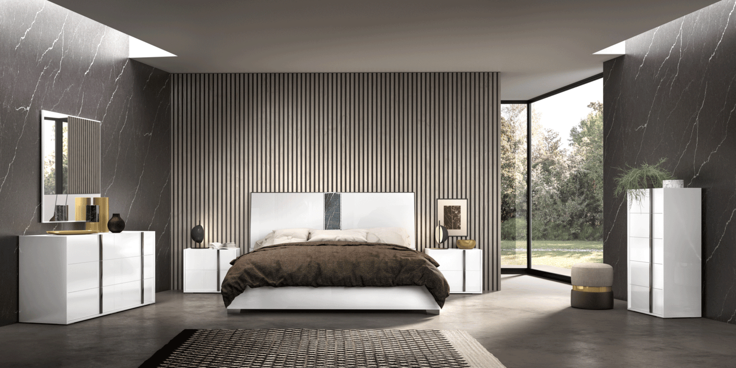 ESF Bianca Marble Bedroom Collection - Made in Italy