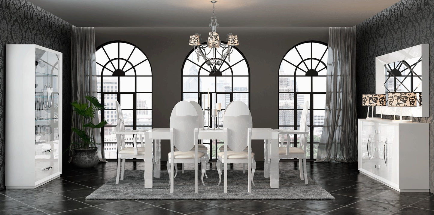 Carmen White Finish Dining Collection - Made in Spain