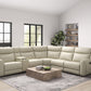 Jacobus Top Grain Leather Sectional - 2 Colors