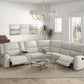 Giraldus Beige Motion Sectional CM9988BG