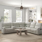 Giraldus Beige Motion Sectional CM9988BG