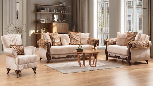 Galaxy Home Carmen 3 Pc Sofa Collection