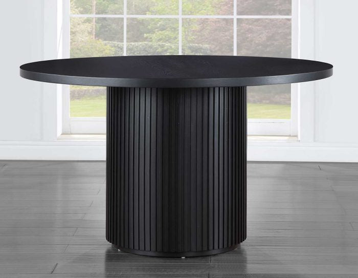 Colección de mesa de comedor Colvin de 52" - Negro o marrón