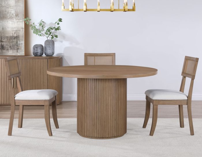 Colvin 5 Pc Dining Collection COL500NT - Brown Finish