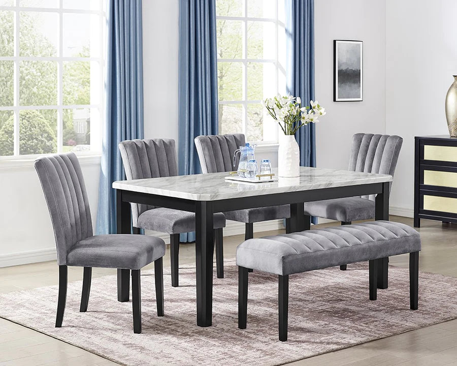 Colección de comedor McFerran D549 - Gris