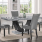 9056 Marble Top Dining Set 5-7 pc