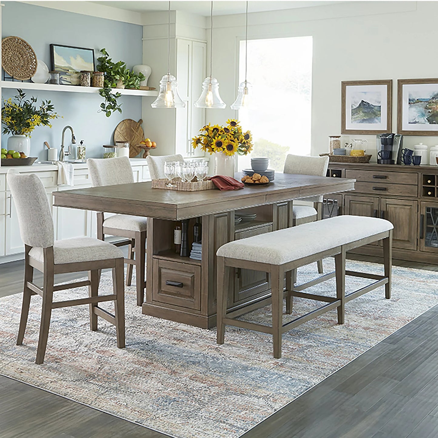 Sundance Rustic Expandable Dining Collection