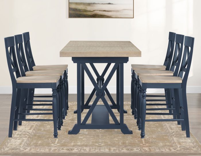 Darcy 7 Pc Dining Collection w/Leaf