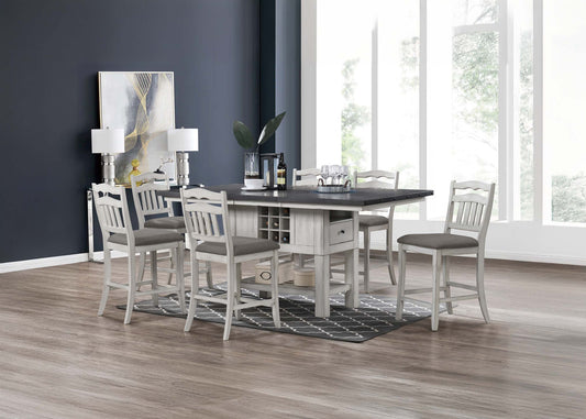 Poundex F2524 Dining Set w/Extension Leaf