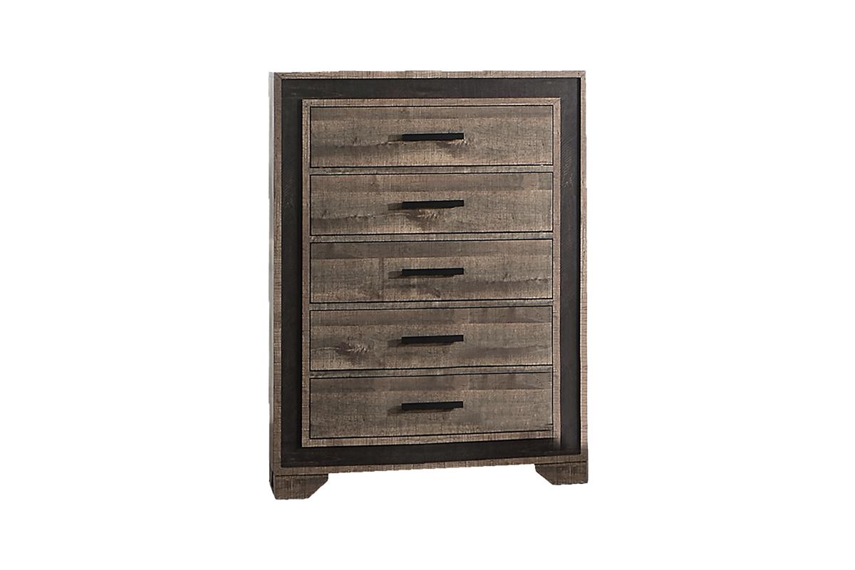 F5529 Oak Finish Chest