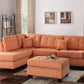 F6506 La Jolla Sectional by Poundex - 3 Color Choices