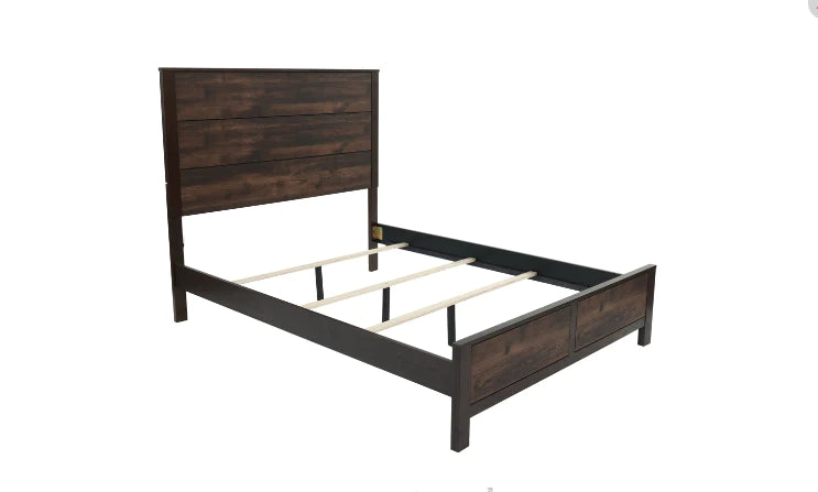 Jarad 4 Pc Bedroom Collection - Rustic Finish