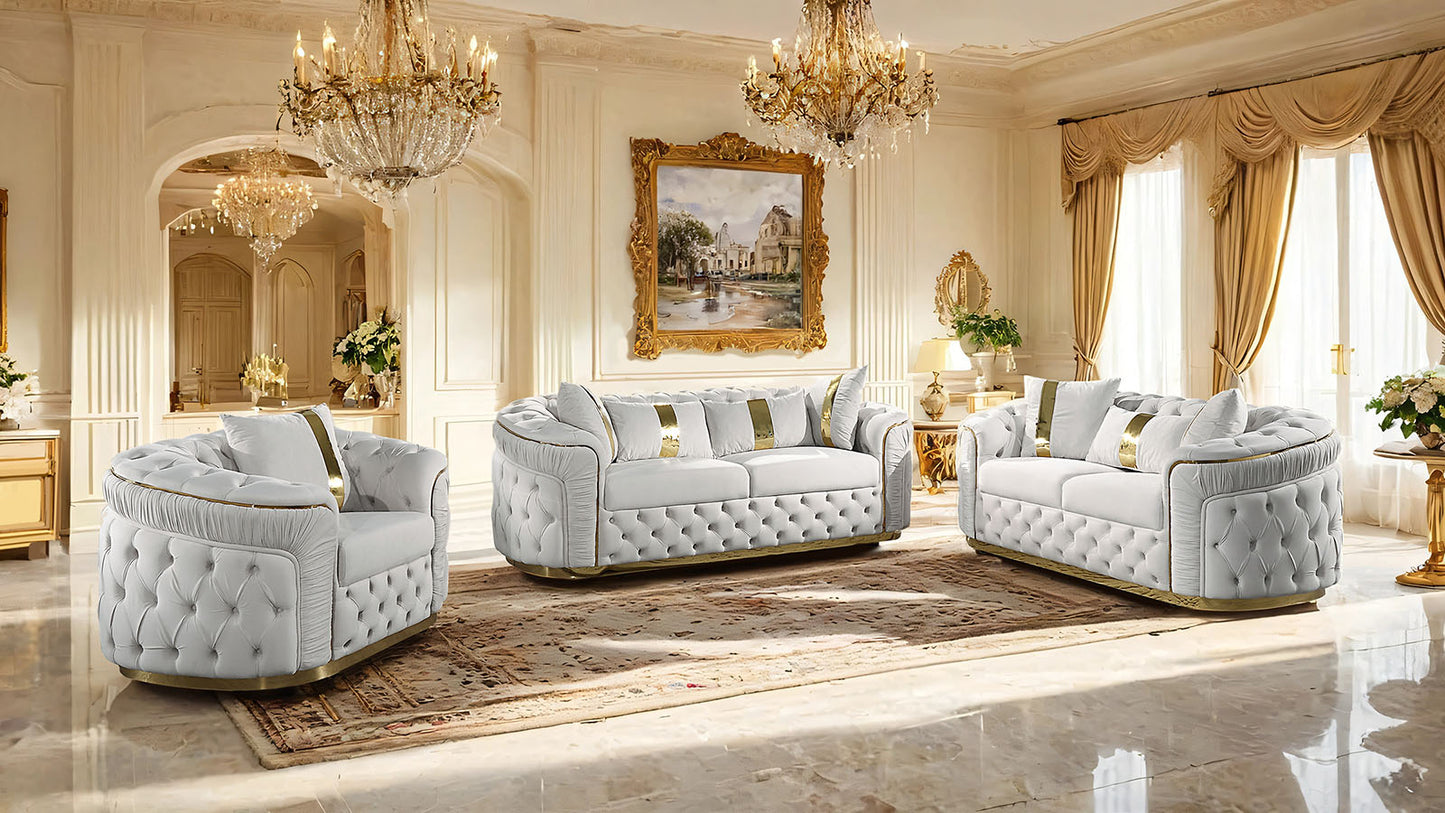 Alelpha 2 Pc Living Room Sofa Set