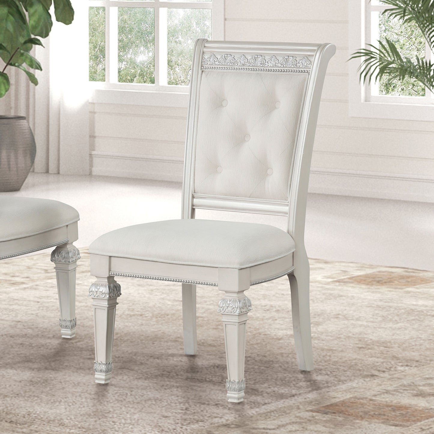 Stella Mia Traditional Ivory Dining Collection