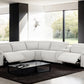 Hieronimus Power Gray Chenille Sectional