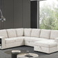 Stockwell Beige Sleeper Sectional