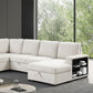 Stockwell Beige Sleeper Sectional