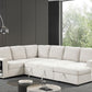 Stockwell Beige Sleeper Sectional