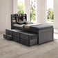 Troutdale Captain's Bed w/Trundle & Storage