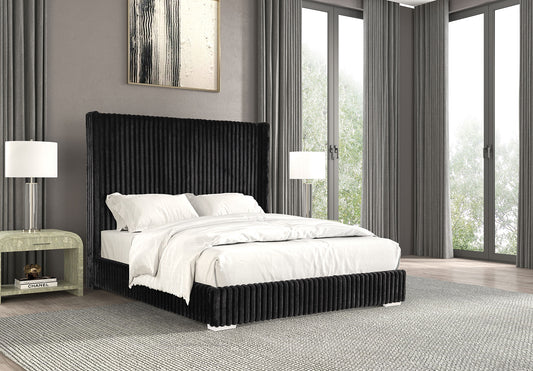 Cadwell Fur Chenille Bed - Queen Size