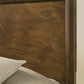 Kirkham 4 Pc Walnut Bedroom Set by FOA