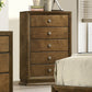 Kirkham 5 Drawer Chest FM7213WN-C