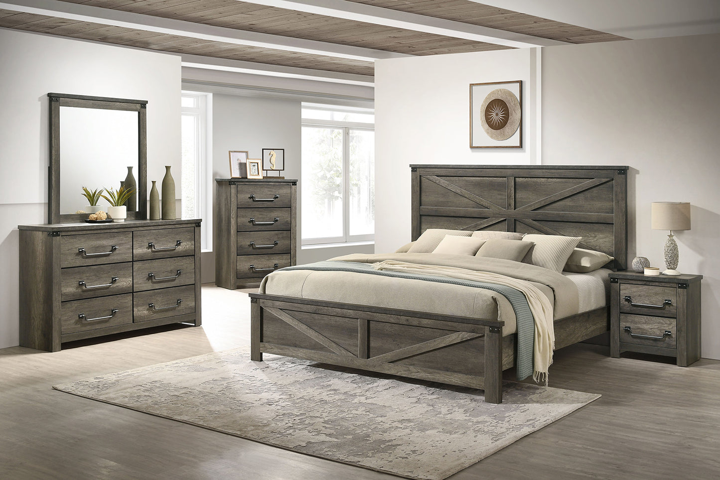 Britonale 4 Pc Bedroom Set - King Bed