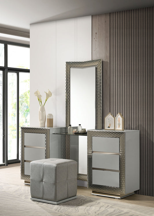 Ventnor Glam Vanity Set FM7251GY-V-SET