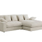 Lilola 81339 Mystic Reversible Corduroy Sectional