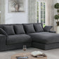 Lilola 81337 Mystic Sectional - Dark Gray